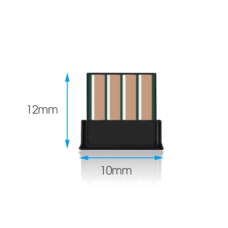 Kebidumei ミニドングルの Usb の Bluetooth アダプタレシーバーコネクタトランスミッタのためのコンピュータ Pc の Windows Macbook OS X