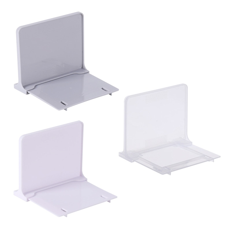 XX9A All-purpose Book Ends Sorter Container Document Organizer Book Stoppers Slim Book Shelf Holder for Girls Women Students