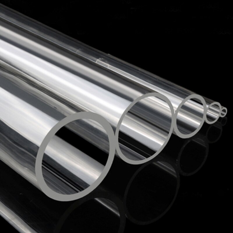 1 st. buitendiameter 85mm binnendiameter 75mm kunststof acryl heldere buis hoge pmma transparante organische glazen pijp lengte 100/200/300mm