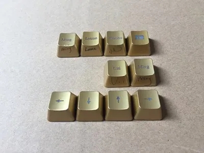1 piece original ESC Ctrl Alt Space key cap for Logitech G413 Keyboard also have bracket in stock: Cream Color