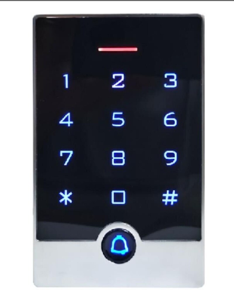 125KHZ RFID Kepad Password Standalone Access Controller IP66 Metal Case Waterproof for Door Lock Gate Opener 1000 User
