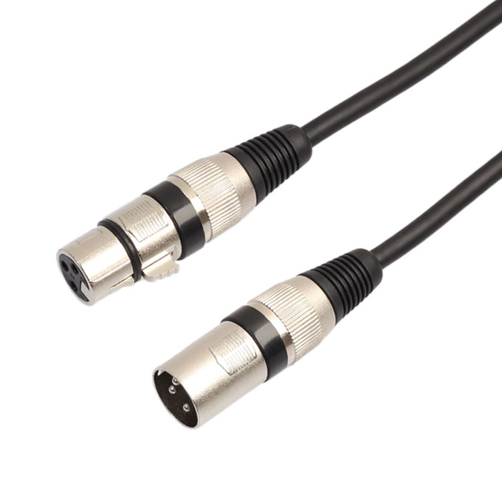 3 Pin DMX Signal Cable Wire XLR Male To Female Cable Snake Cord
