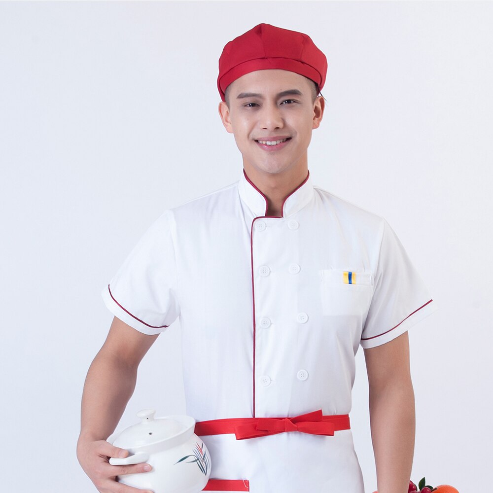 Koken Serveerster Chef shirts cake bewerking bakkerij Chef restaurant uniform Hotel uniform Koken Sushi kostuum