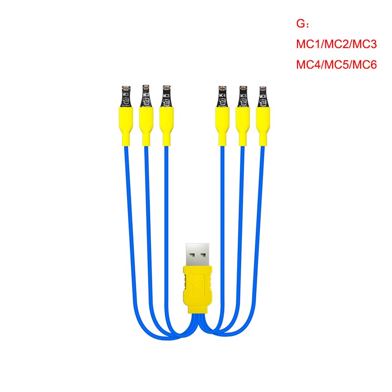 Mechanic iBoot Power Supply Power Control Test Cable for iP 6 7 8 X XS MAX 11 Pro max Android DC Power Control Line: G