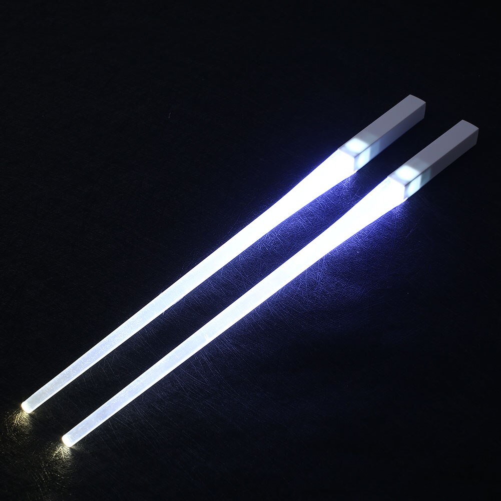 Lichtgevende eetstokjes 2 stuks/paar led-lichtgevende eetstokjes lichtgevende eetstokjes grappig 2 stuks/paar led-lichtgevende eetstokjes