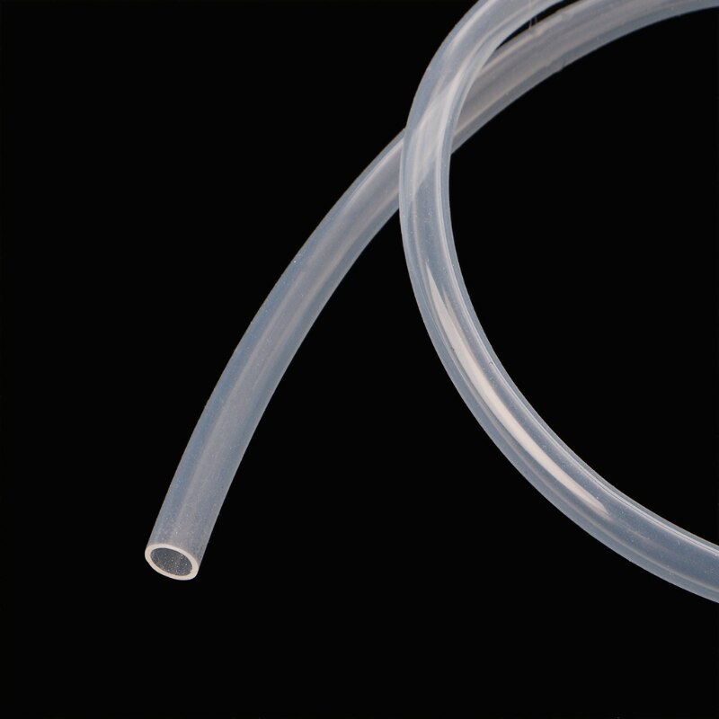 10mm ID x 12mm OD tubo de silicona de alimentaria Flexible tubo de manguera 1m transparente