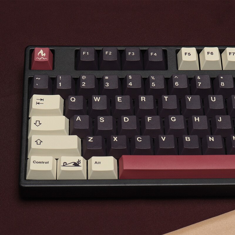 1set GMK Wild Key caps PBT Dye Subbed Cherry Profile Key Caps con 2U 2.75U 1.75U per interruttore MX
