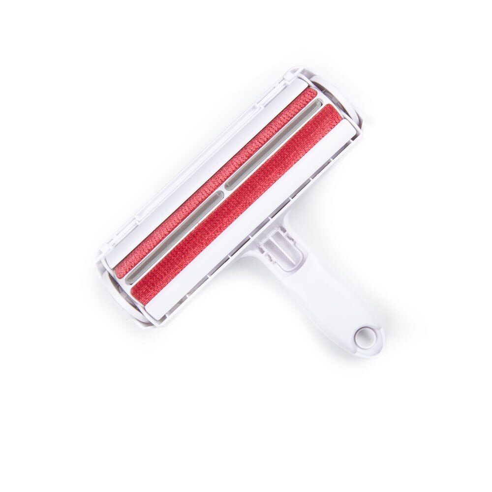 Reusable Pet Hair Remover Roller Two-way Roller Lint Sticking Removing Dog Cat Hair Furniture Carpets Clothing Automatic Clean