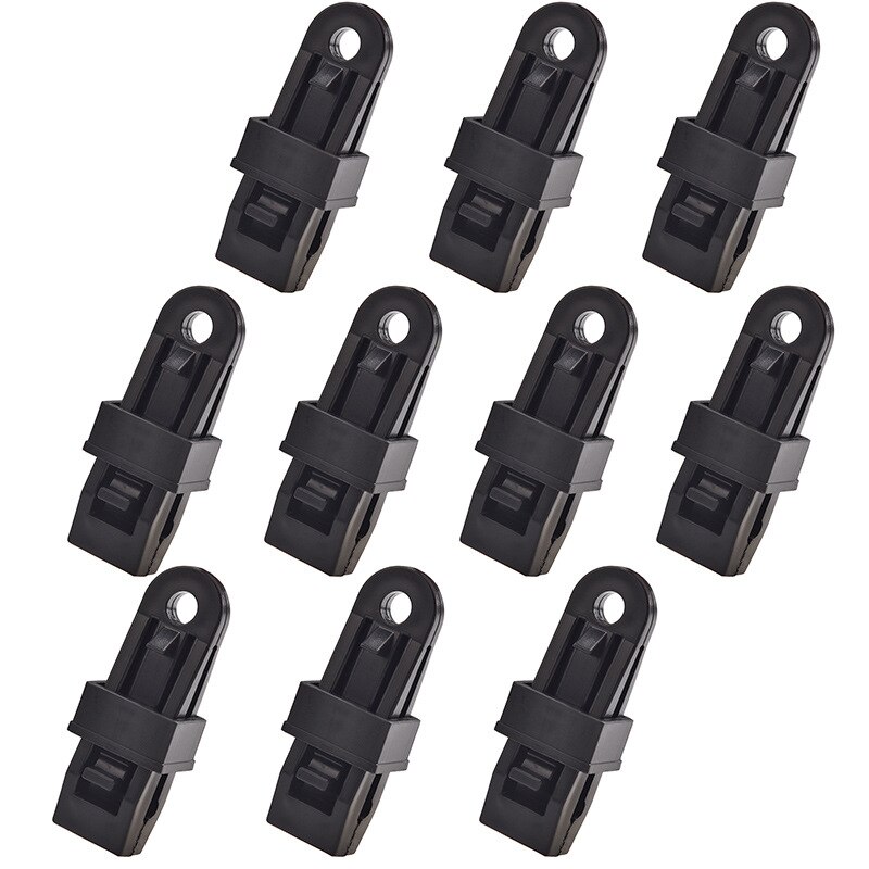 10/1Pcs Tent Luifel Clip Outdoor Wind Touw Klemmen Luifel Wind Touw Clips Camping Tent Accessoires: 01