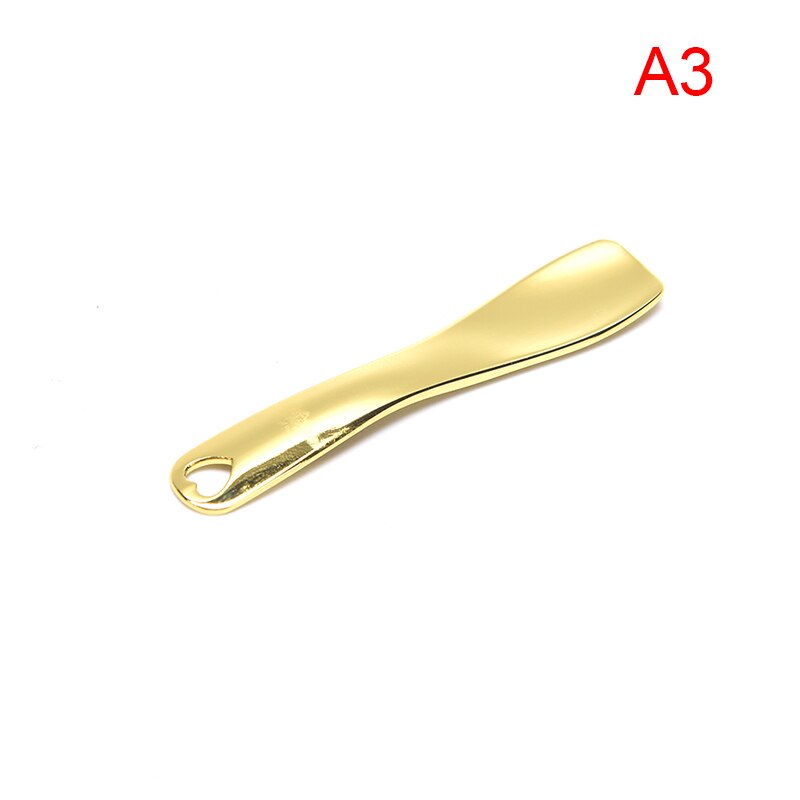 Oogcrème applicator anti-rimpel oogmassage stick gezichtsmasker mengkwast essence mengspatel schoonheidsverzorging: Rood