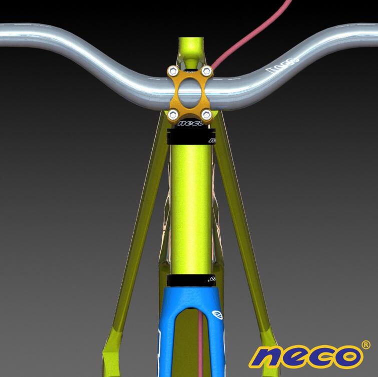 Neco headset med høj styrke 34mm is34/28.6 is34/30 1-1/8 " cykelgaffel mountain mtb