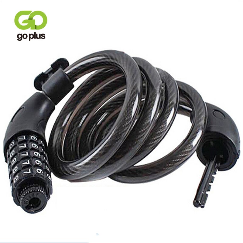Bike Lock Bicycle 5 Digit Code Combination Bicycle Lock Bicycle Security Lock Bicycle Equipment MTB Anti-theft Lock
