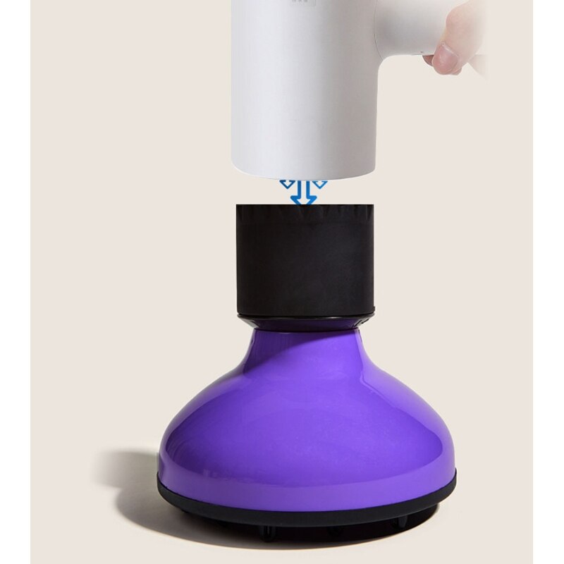 Universal pelo difusor secador de pelo difusor de archivo adjunto para cabello rizado y cabello Natural ondulado secador difusor