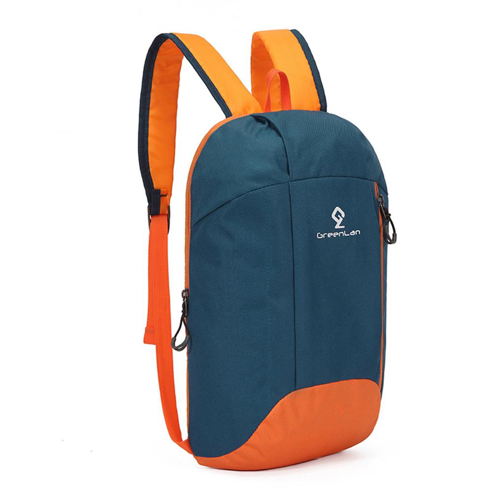 GloryStar Outdoor backpack Travel Backpack Breathable Ultra-light Double Handles Bag Breathable less than 20L: Orange blue