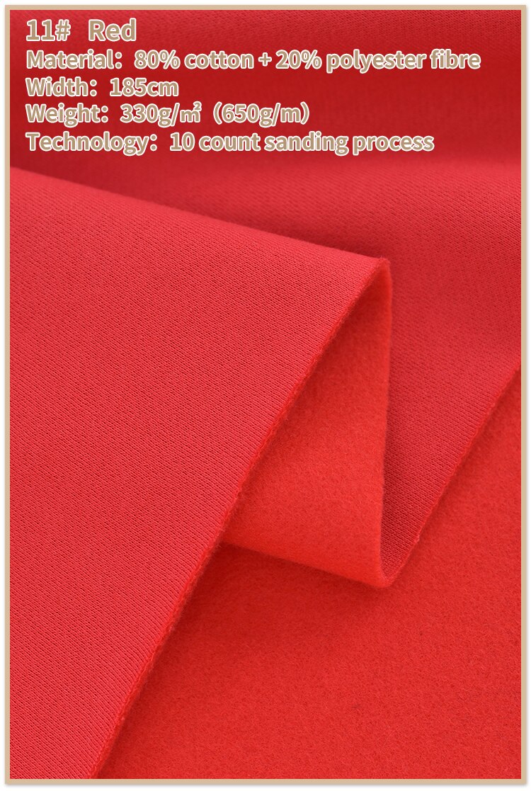 Tissu polaire tricoté et givré 185x50cm, nouveaux vêtements de sport d'automne et d'hiver, tricot et épais: 11
