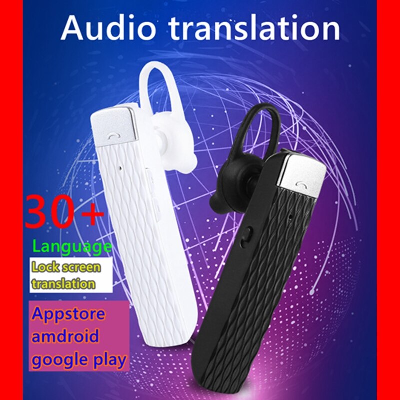 Draadloze Hoofdtelefoon Hoofdtelefoon Intelligente Speech Vertaler Taal Real-Time Vertaler B Bluetooth Oortelefoon Oortelefoon