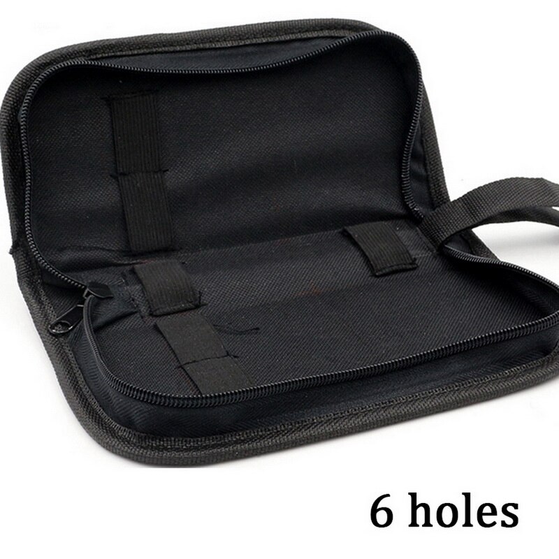 Tool Rits Tas Gereedschapstas Gereedschapstas Oxford Doek Reparatie Tool Tas Hardware Rits Installatie Elektricien Loodgieter Timmerman: 6 holes