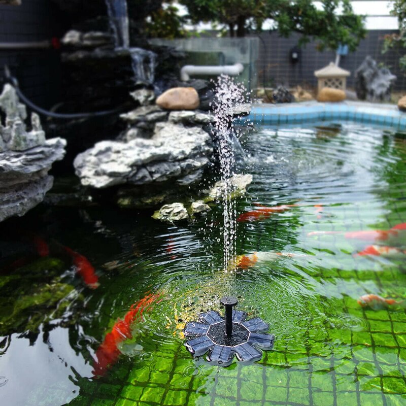 2.5W Solar Fountain Watering kit Power Solar Pump Pool Pond Submersible Waterfall Floating Solar Panel Water Fountain For Garden