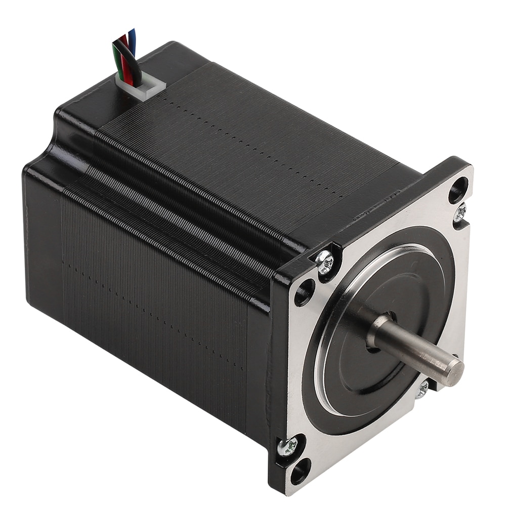 Rtelligent 57A3 Nema 23 Stepper Motor 1/ 2.2/ 3N.M 4-lead D-shaft 57mm flange Stepping Motor for CNC Engraving Milling Machine