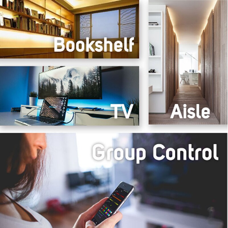 sp601 5-24v Symphony of Lights with RF WIFI Bluetooth Atmosphere controller for WS2801 WS2811 WS2812B SK6812 ws2815 LED strip