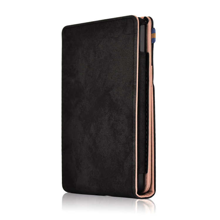 Ultradunne schokbestendige hoes voor de kobo clara clear  hd 6 inch (automatisch in- en uitschakelbaar, slim leer) voor de kobo clara hd-hoes: Sc-zwarte-pen