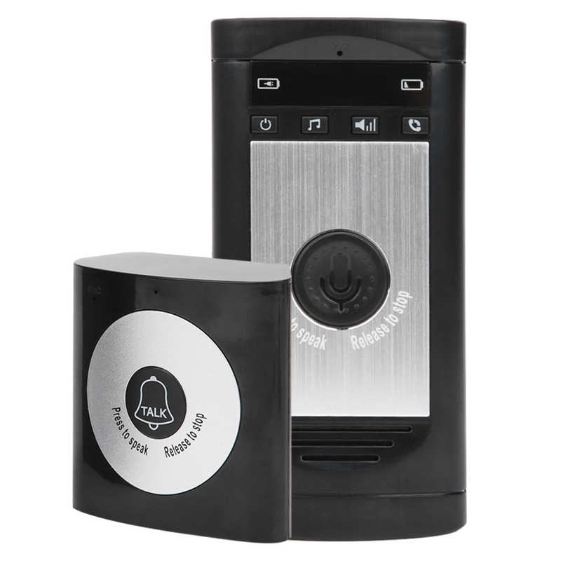 Deurbel Camera Draadloze 2-Weg Intercom Deurbel Laag Stroomverbruik Home Security Systeem
