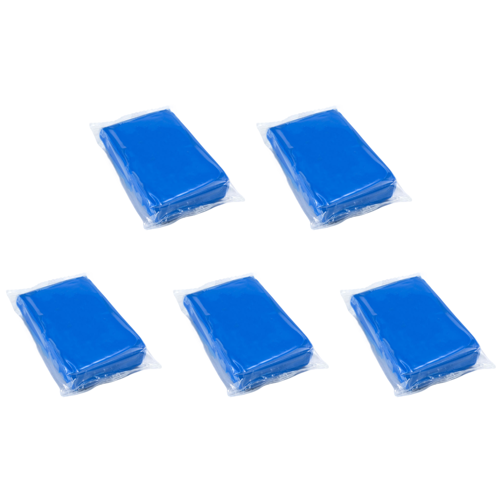 Barre d'argile magique bleue pour nettoyage de détails de voiture, outils d'entretien de peinture automobile, matériau de supérieure 100G, boue de lavage de voiture, 1 à 5 pièces: Black