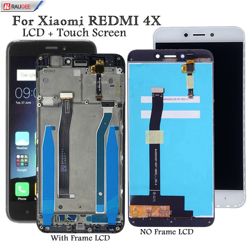 Wyświetlacz dla Xiaomi Redmi 4X 5.0 "wyświetlacz Lcd ekran dotykowy wymiana testowane telefony komórkowe ekran LCD Digitizer część zamienna