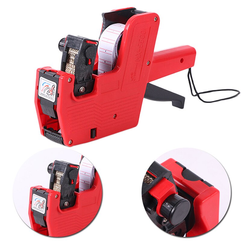 Manual Price Machine Coder Manual Coding Price Machine Single Label Row 8 Digit Price Coder Practical Sewing Accessories House