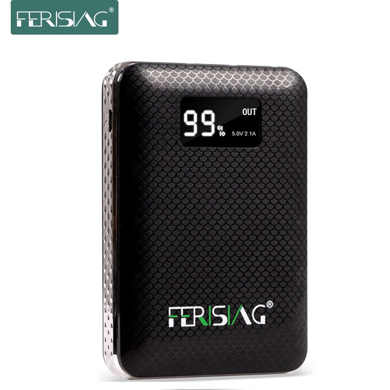 FERISING Accumulatori E Caricabatterie Di Riserva 3 USB ESTERNA 18650 Batteria al litio 10000mAh + 2A CARICATORE Portatile Con Display a LED (Vendita di liquidazione)