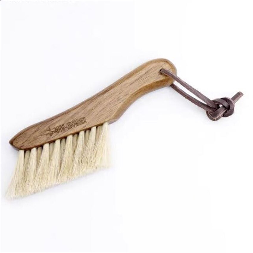 Koffie Borstel Walnoot Handvat Koffiemolen Machine Borstel Paard Haar Houten Stofborstel Cleaning Tools Voor Barista: B