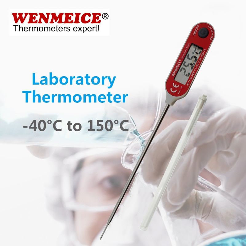 Termómetro químico de suelo Industrial para laboratorio, calibración automática IP68, termómetro para alimentos congelados, temperatura del agua y leche