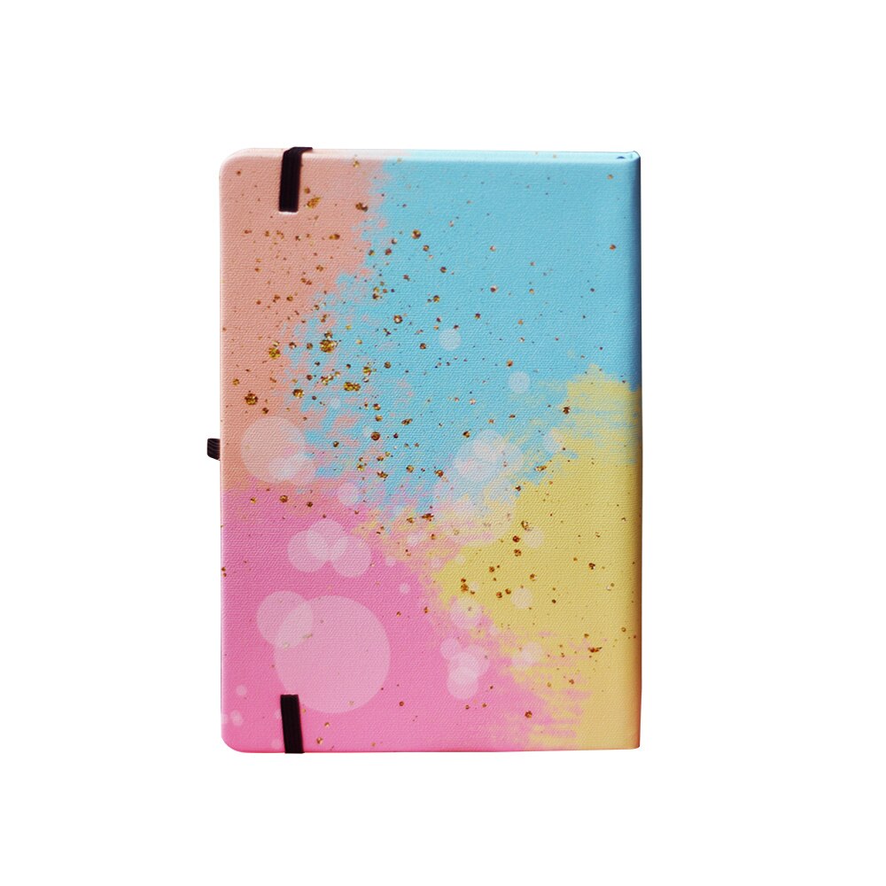 A5 160gsm Bullet Dotted Journal Love Bubble Hardcover Notebook Travel Diary Planner With Back Pocket