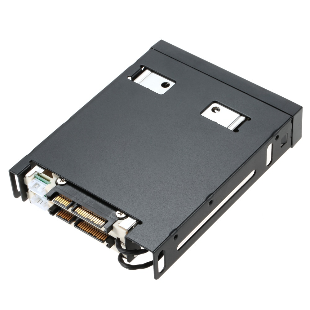 Dual Bay 2.5" Inch SATA III Hard Drive HDD & SSD Tray Caddy Internal Mobile Rack Enclosure Docking Station Swap for desktop
