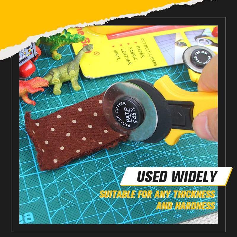 Quilting Rotary Cutter Tool for Leather Tools Circular Quilting Cutting Patchwork Cut Tool Fabric Cutting Knife Paper Arts Home