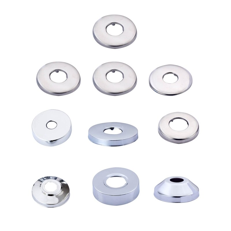 77JB Wall Split Flange Split Round Escutcheon Plate Water Pipe Faucet Decor Cover