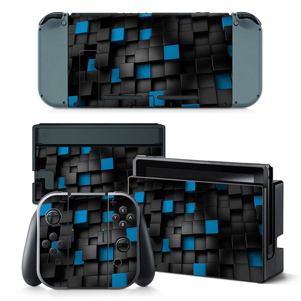 PVC Skins für Nintend Schalter Vinyl Haut Aufkleber Aufkleber Wrap für Nintendo Schalter Konsole Freude-Con Dock Haut: TN-switch-0132