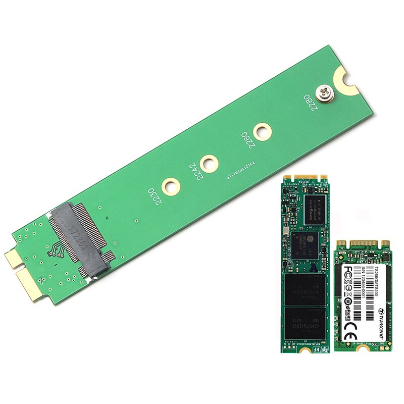 Adaptador M.2 NGFF SSD a A1369 A1370 para MacBook Air M2 SSD, adaptador de tarjeta convertidora 2230 2242 2260 2280, unidad de estado sólido