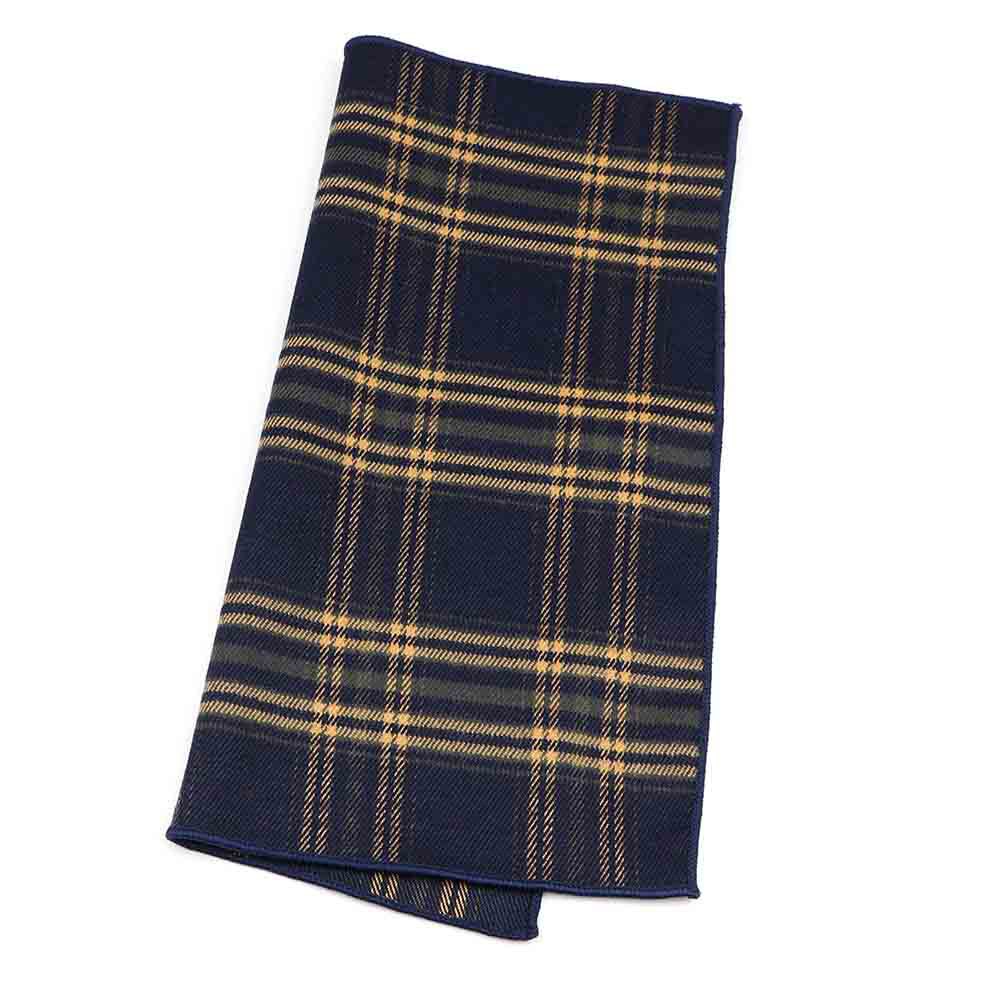 Bomuld stribet plaid brun grå grøn herre lommetørklæde lomme firkantet klassisk hankie jakkesæt tilbehør afslappet vintage: 13