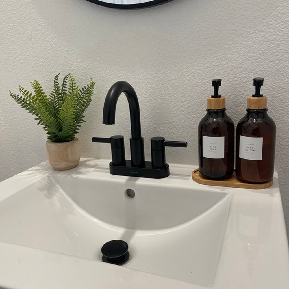 Jabón de manos Etiquetas para champú, acondicionador, jabón de platos y baño (minimalistas), resistentes al agua, modernas