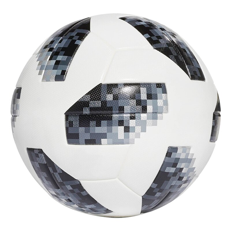 Officiel størrelse 5 fodboldbold skridsikker holdbar fodboldbold udendørs sport soft touch børn træning fodboldbolde: Sort størrelse 4
