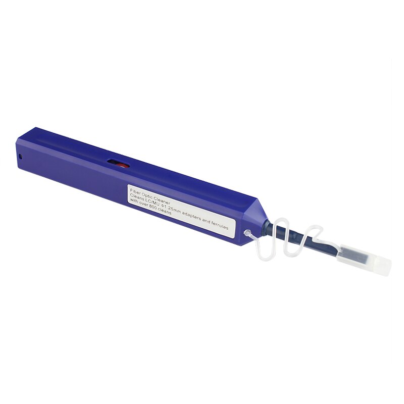 One-Click Fiber Optic Connector Cleaner Pen for 1.25mm LC MU Connectors Fiber Optic Tools