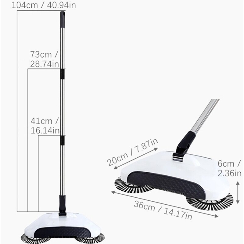 Rvs Hand Push Veegmachines Veegmachine Push Type H... – Vicedeal