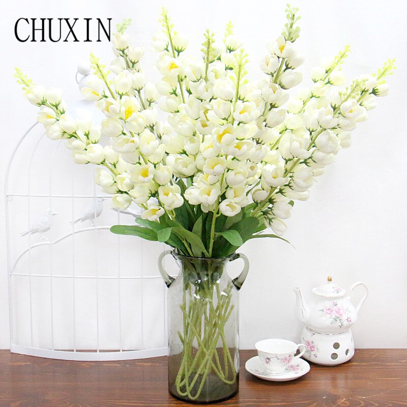 1m kunstplanten campanula huwelijksdecoratie achtergrond kunstbloemen voor thuisfeest welkomstbloem huisdecoratie