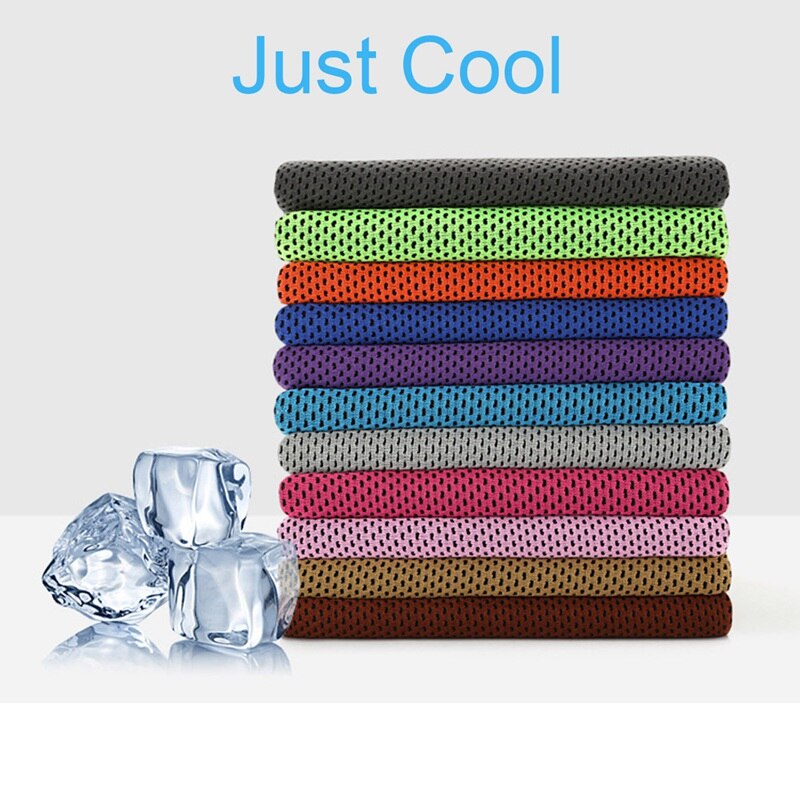 Zomer Ijs Koel Koude Handdoeken Cooling Handdoek Voor Sport Hardlopen Joggen Gym (Steeds Cool Na Putting De Handdoek In water) 30Cm X