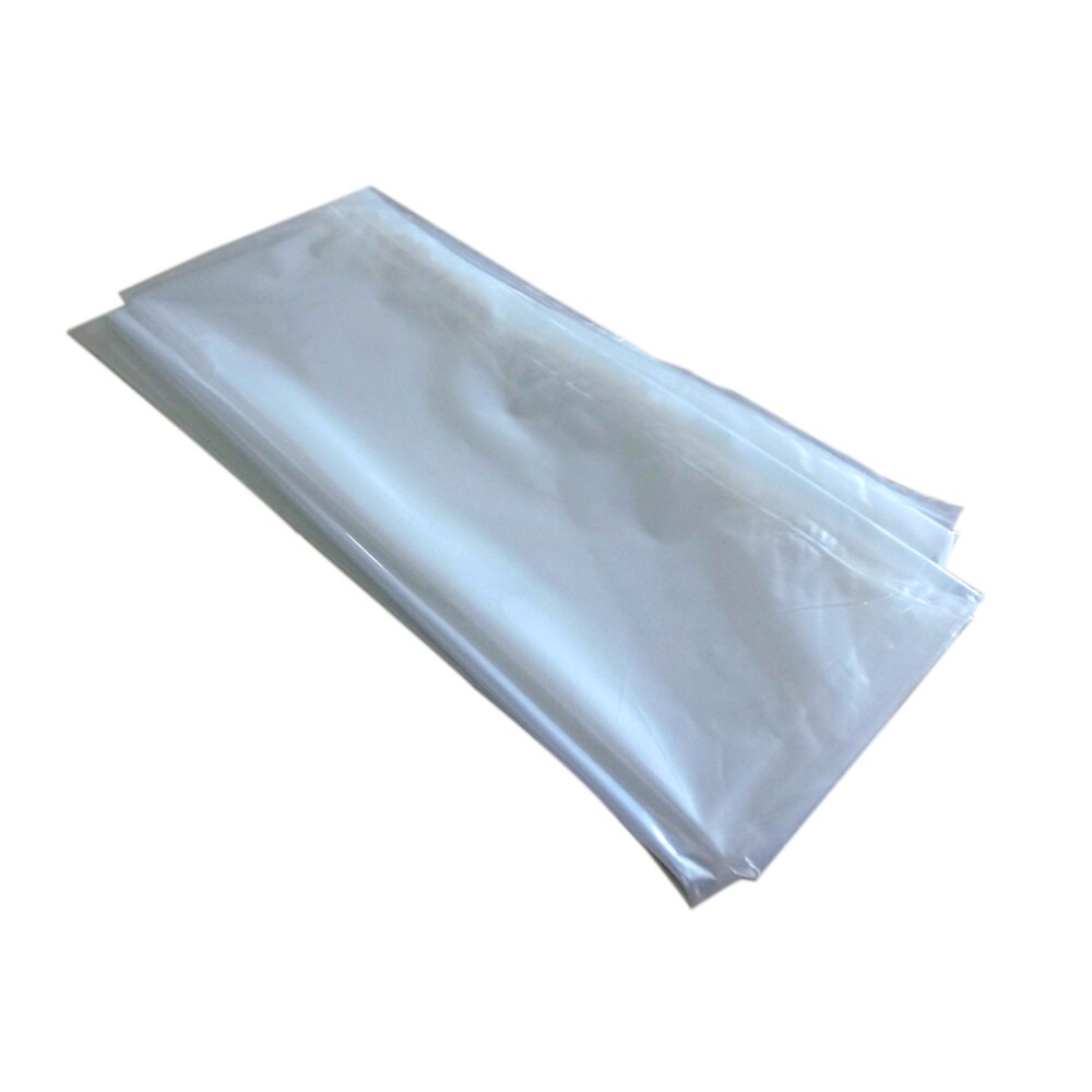 1Pc Plastic Film Matrashoes Eenvoudige Tranparent Matras Mouw Cover Topper Voor Home Shop Hotel Plastic Film Matrashoes