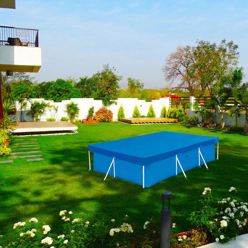 Large swimming pool cover rectangularPEtarpaulin swimming pool rectangular cover cloth dustproof floor cloth outdoorvilla garden