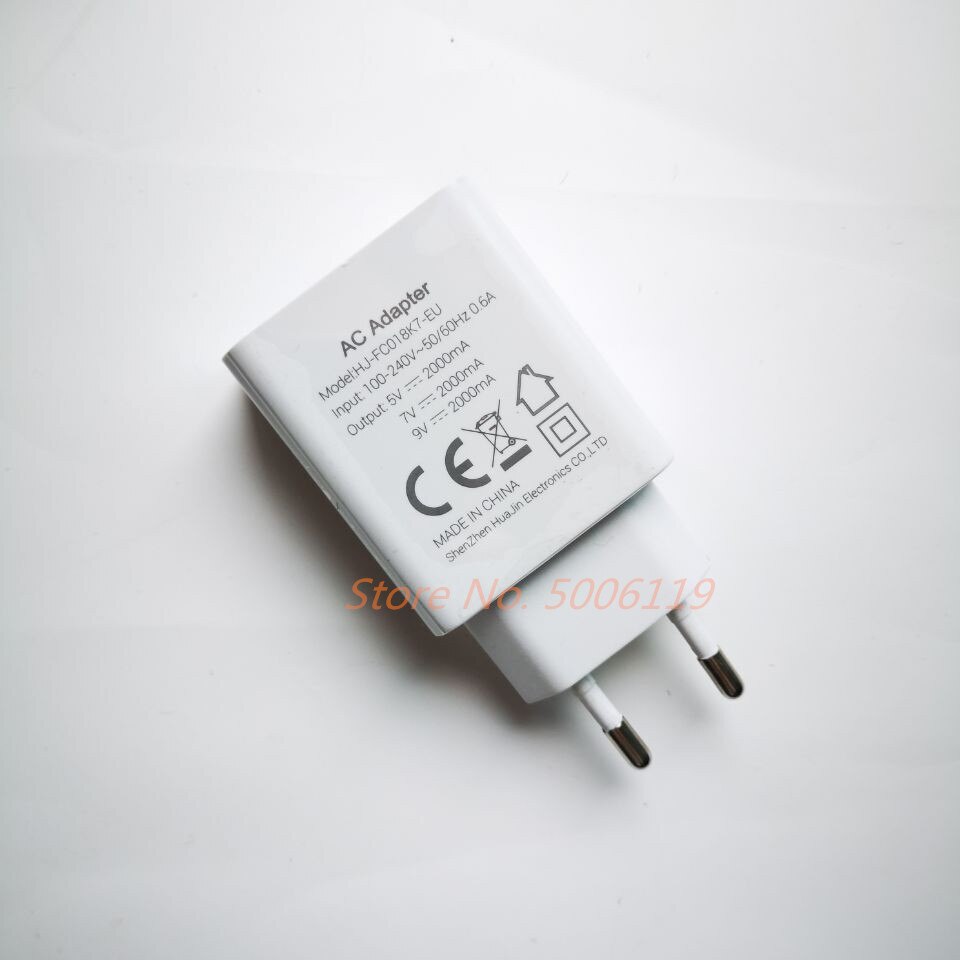 Neues Original OUKITEL WP6 WP7 praktisch EU Ladegerät Reiseadapter Stecker + Mikro Typ-C USB Datenleitungskabel