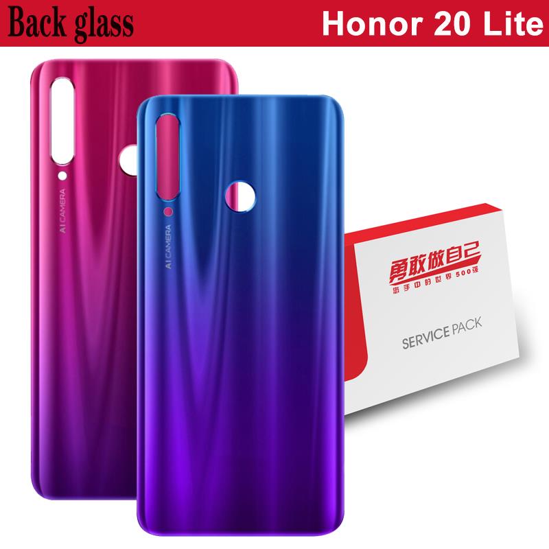 Porta traseira da capa da bateria para huawei p smart FIG-LX1 la1 lx2 lx3 com peças de reparo, para huawei desfrutar 7s habitação substituição traseira