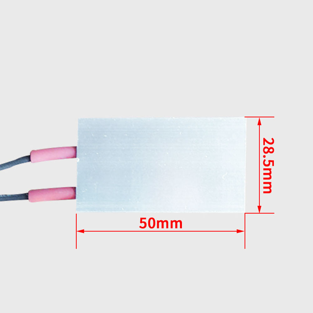 12V 24V 36V 48V 110V 220V PTC Heater Element Constant Thermostat Thermistor Air Electric Heating Sensor incubator Aluminum Shell